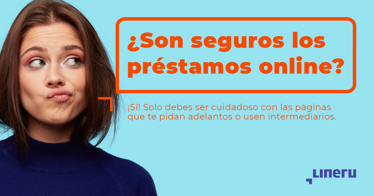 los préstamos por internet son muy seguros